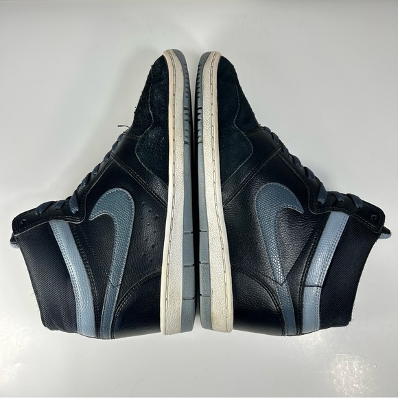 Nike Air Force Sky Hi Hidden Wedge Black Grey Shoes 629746-009; Women’s Size 9.5 - Picture 5 of 15